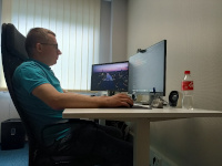 Kamil Lipiński at work